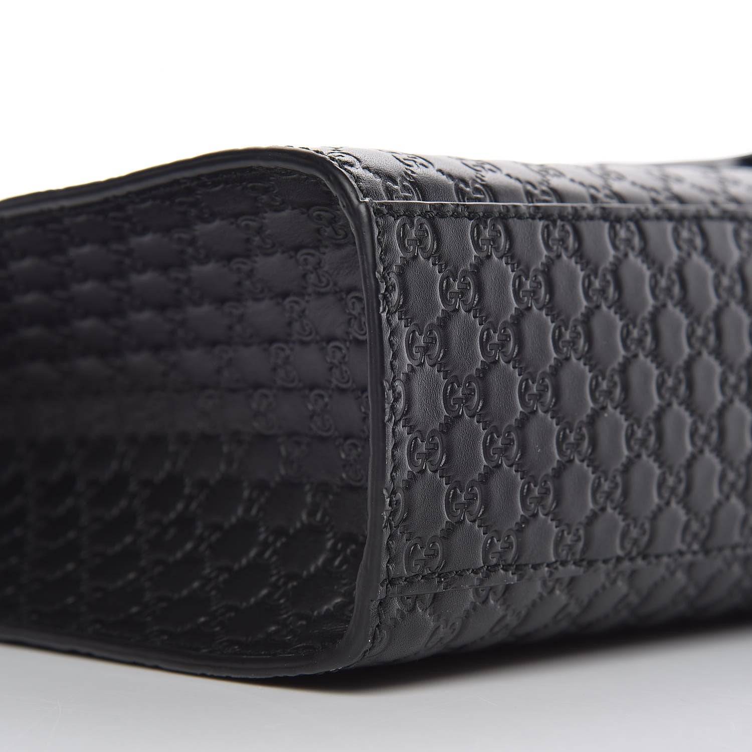 Gucci Microguccissima Medium Emily Chain Shoulder Bag Black 5 of 9