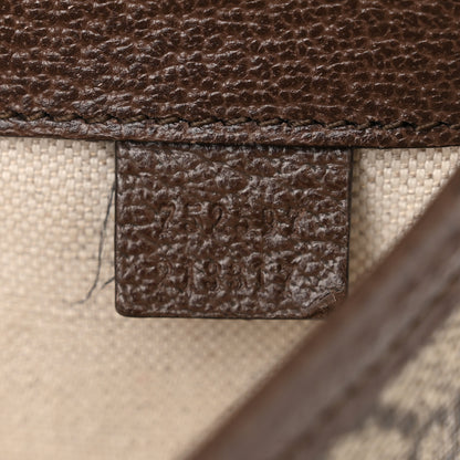 Gucci GG Supreme Monogram Web Small Ophidia Belt Bag Brown 7 of 11