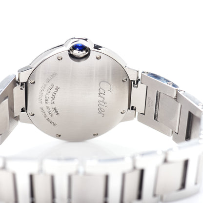 Cartier Stainless Steel 36mm Ballon Bleu De Quartz Watch 4 of 4