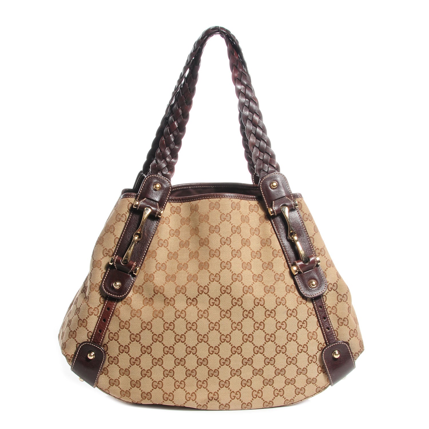 Gucci Monogram Medium Pelham Shoulder Bag Brown 1 of 7