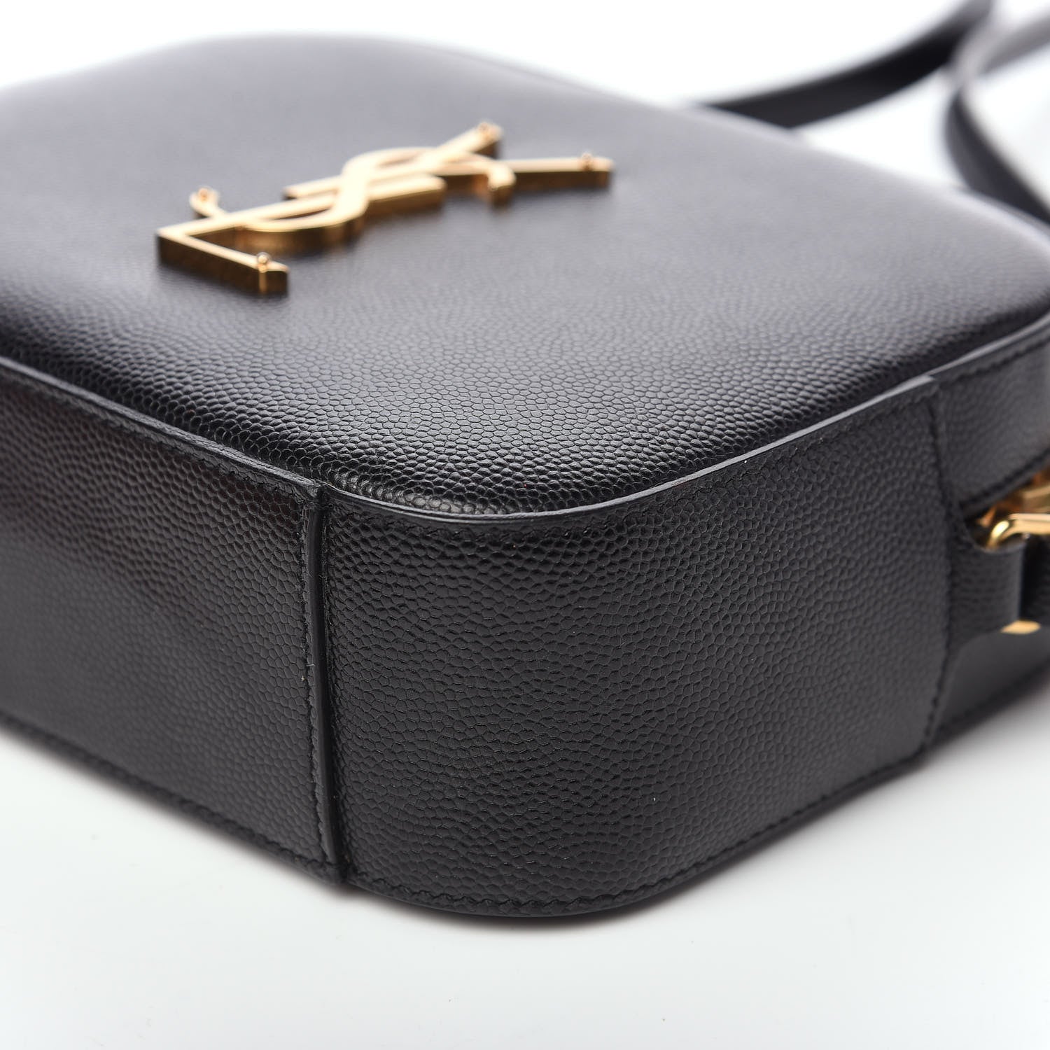 Saint Laurent Grain De Poudre Small Classic Monogram Camera Bag Black 7 of 9