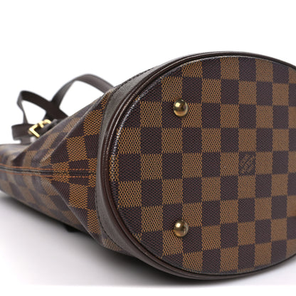 Louis Vuitton Damier Ebene Marais Bucket 23 8 of 10