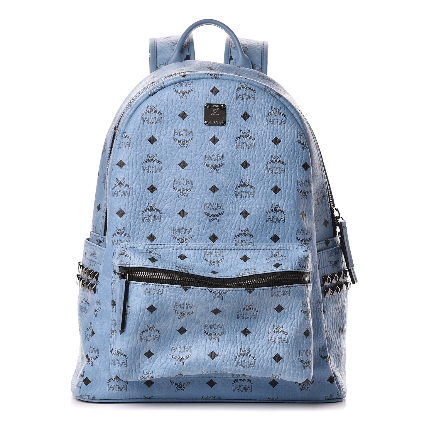 Visetos Medium Side Stud Stark Backpack Light Blue