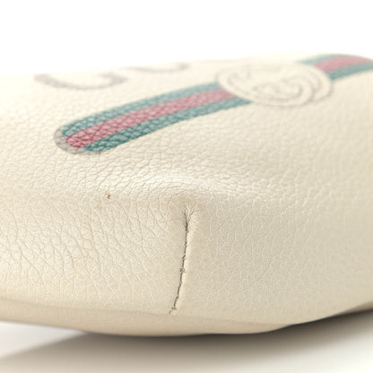 Gucci Grained Calfskin Small Logo Belt Bag White 8 of 11