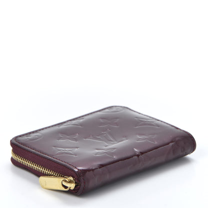Louis Vuitton Vernis Zippy Coin Purse Wallet Rouge Fauviste 3 of 7
