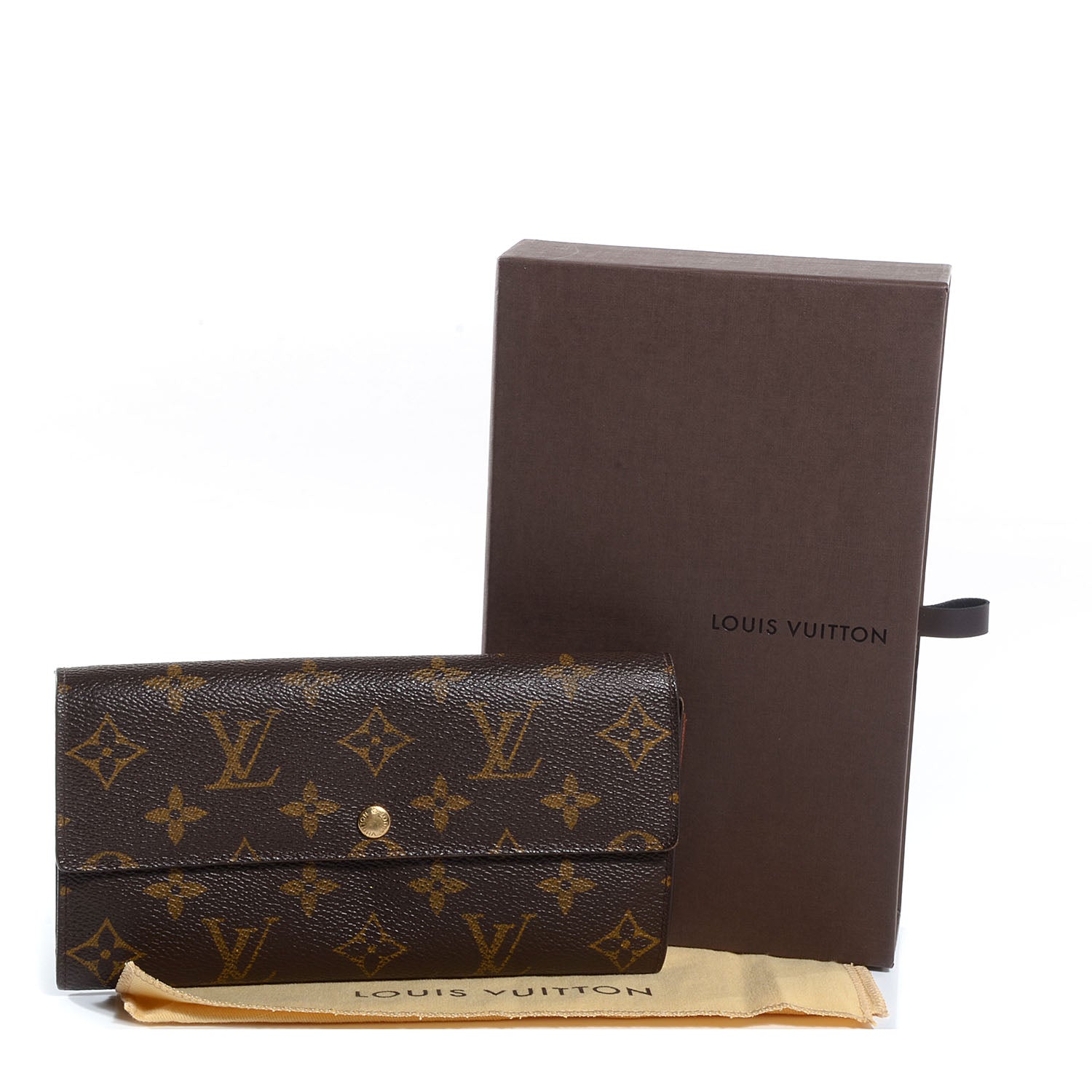 Louis Vuitton Monogram Sarah Wallet 5 of 8
