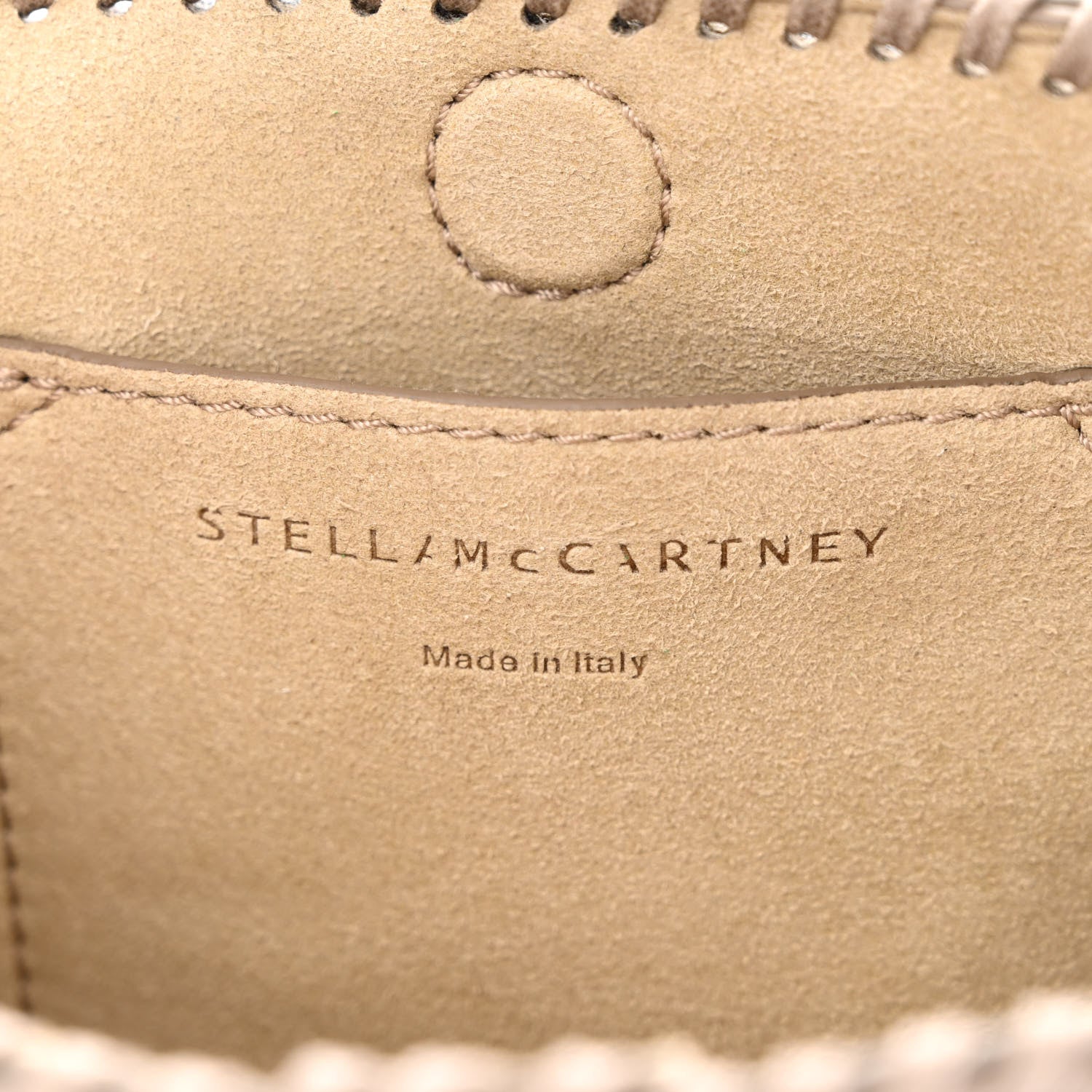 Stella McCartney Shaggy Deer Mini Shoulder Bag Taupe 6 of 11