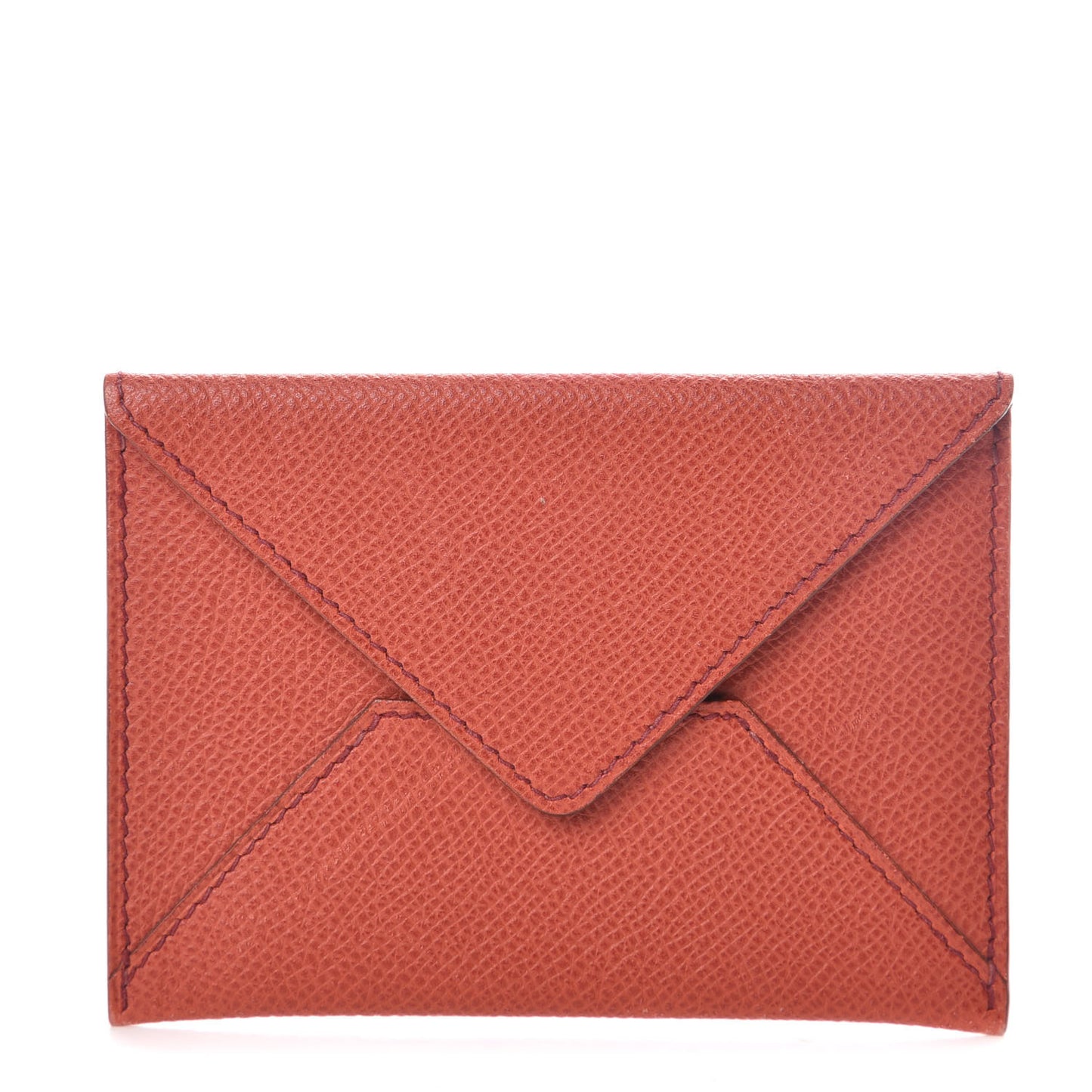 Epsom Medium Envelope Clutch Vermillion