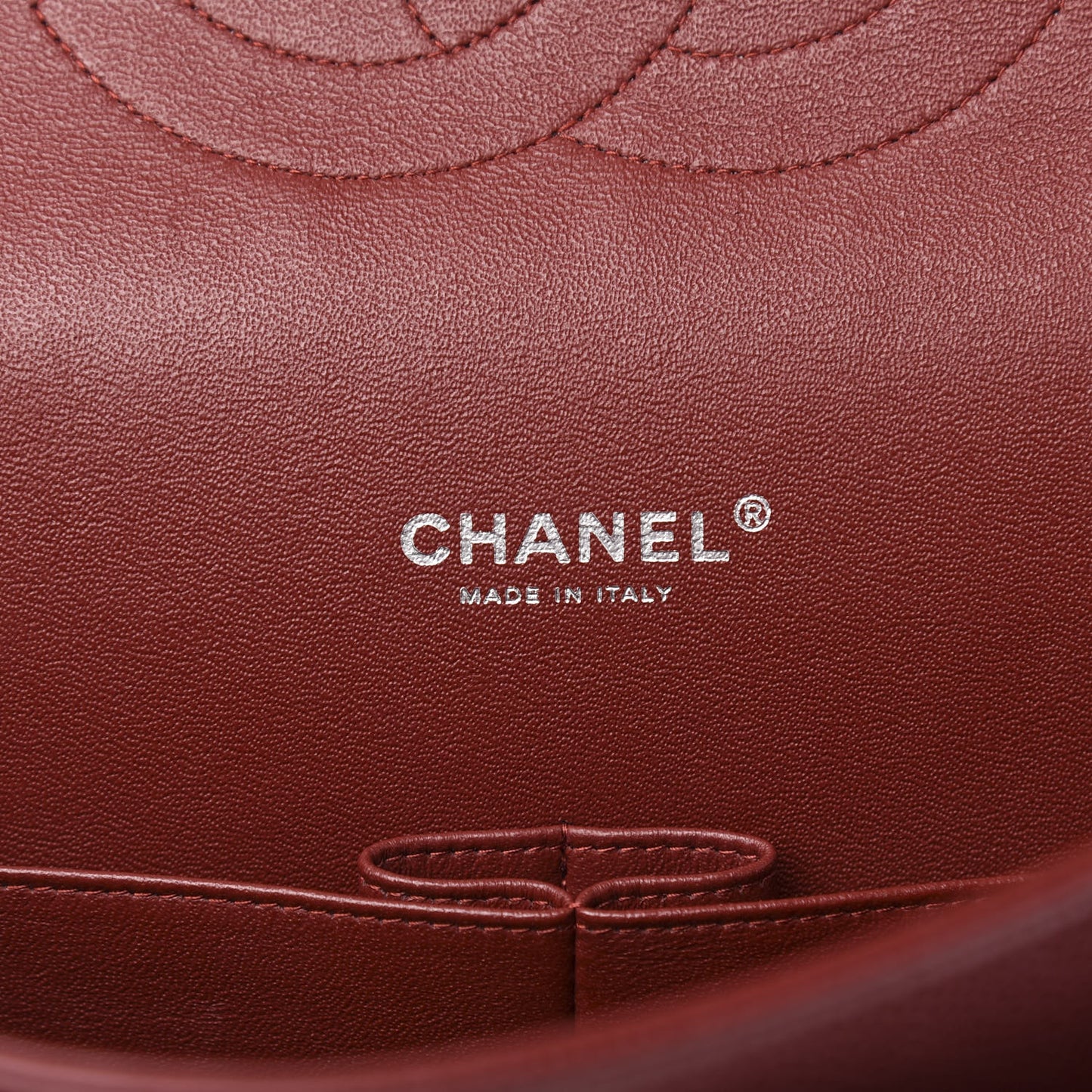 Caviar Quilted Maxi Double Flap Red