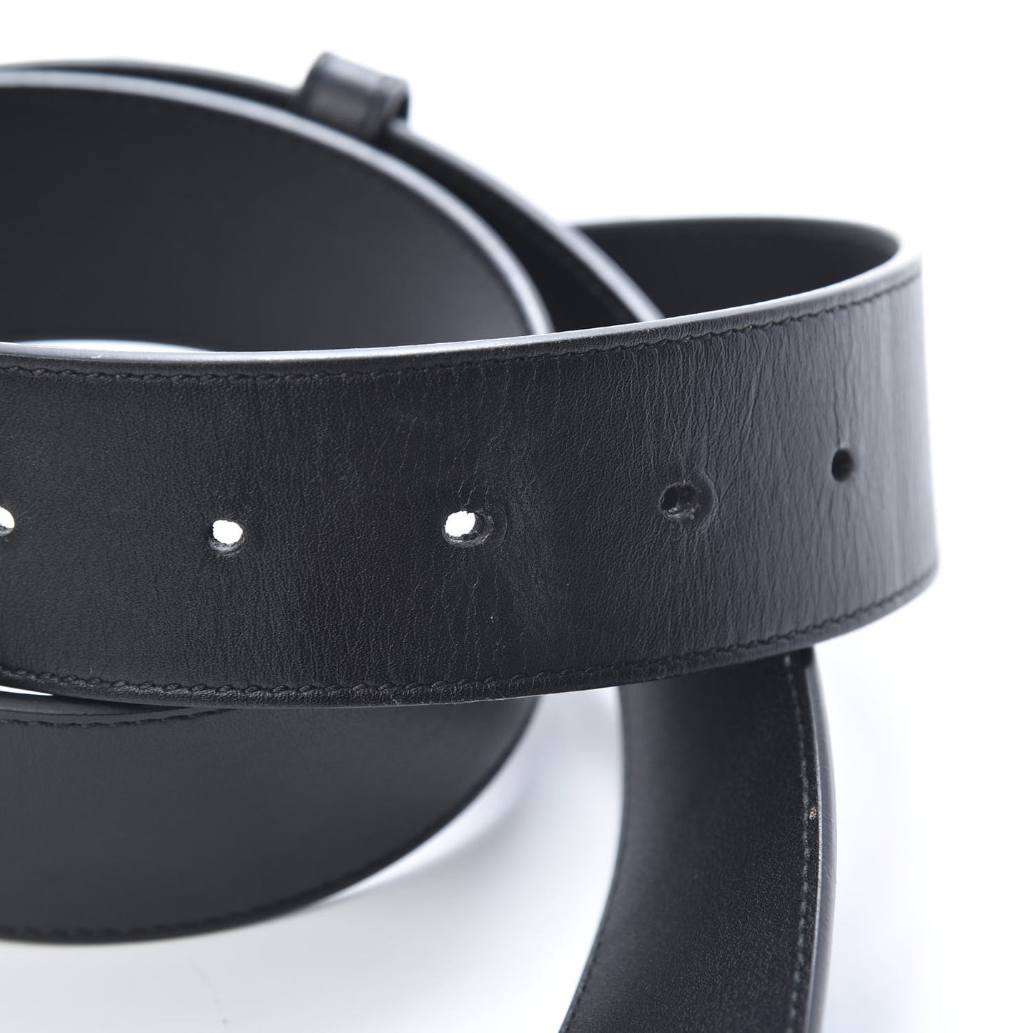 Calfskin Double G 40mm Belt 85 34 Black