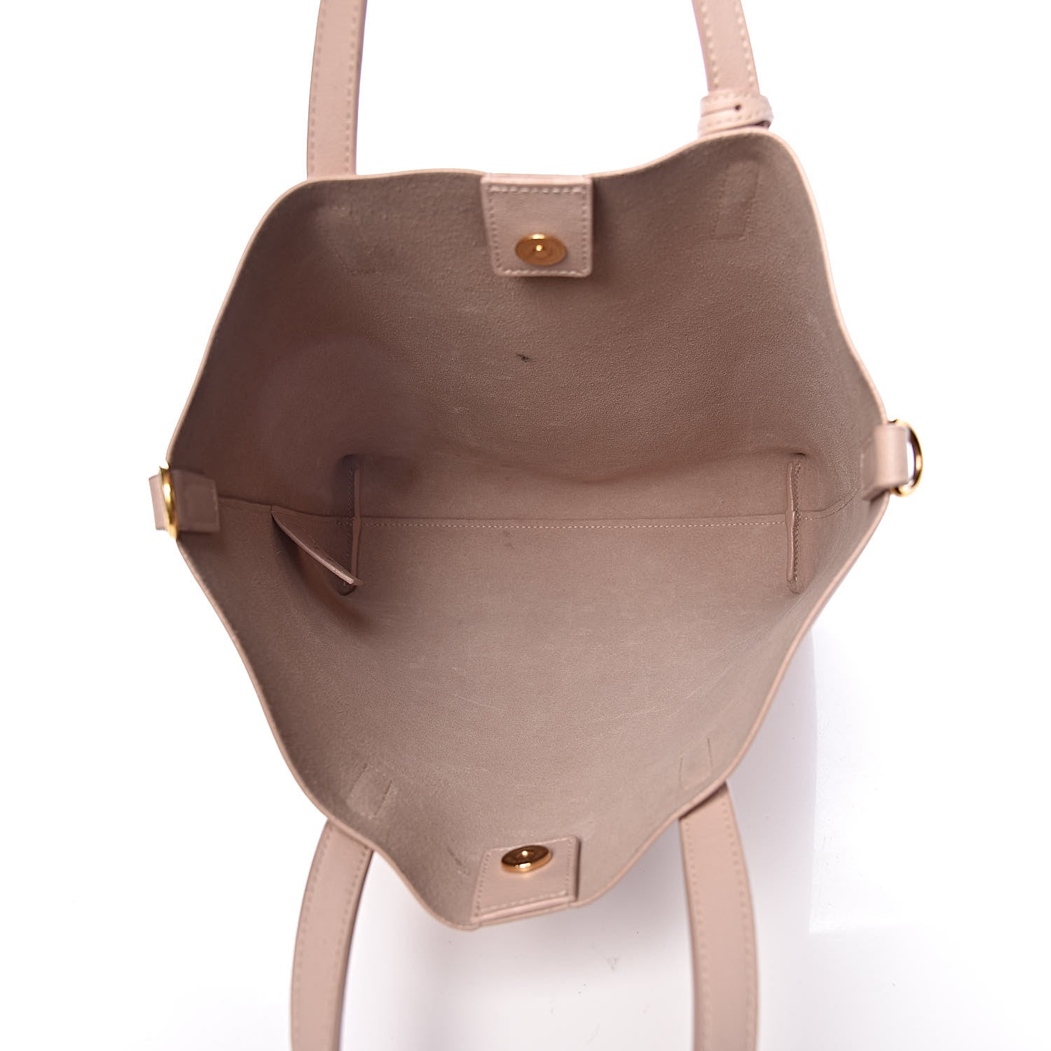 Saint Laurent Calfskin Toy Shopping Tote Blush 5 of 13