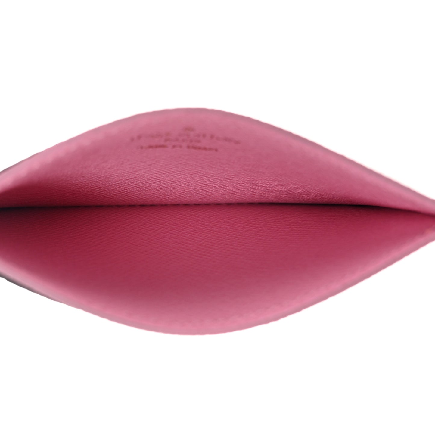 Damier Ebene 2023 Christmas Animation Alpine Cardholder Pink