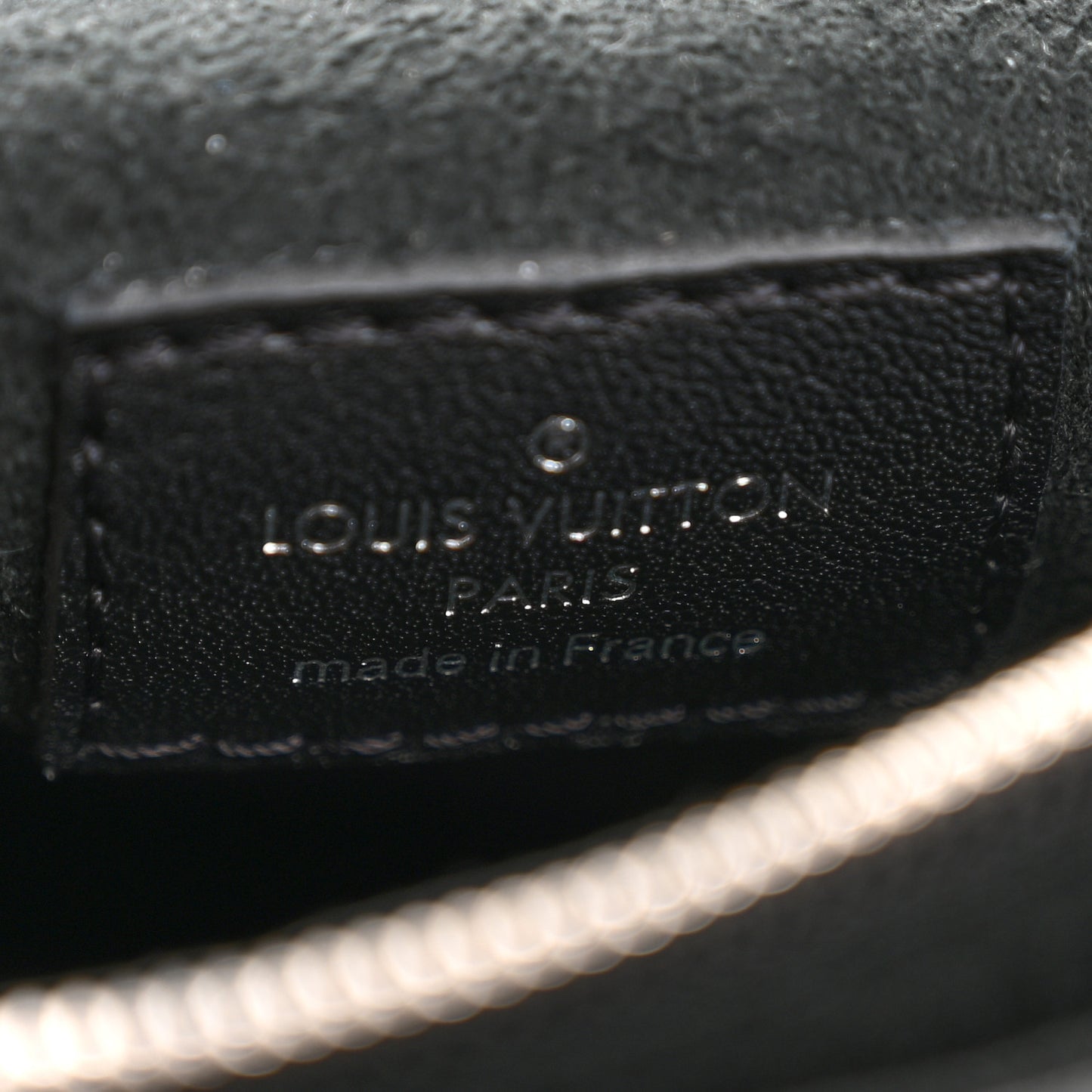 Monogram Kabuki Pochette Black