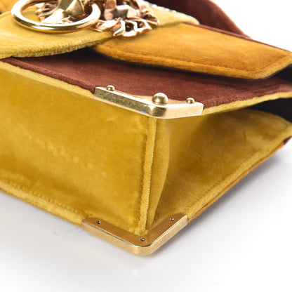 Prada Velluto Lions Head Cahier Shoulder Bag Ambra 9 of 9