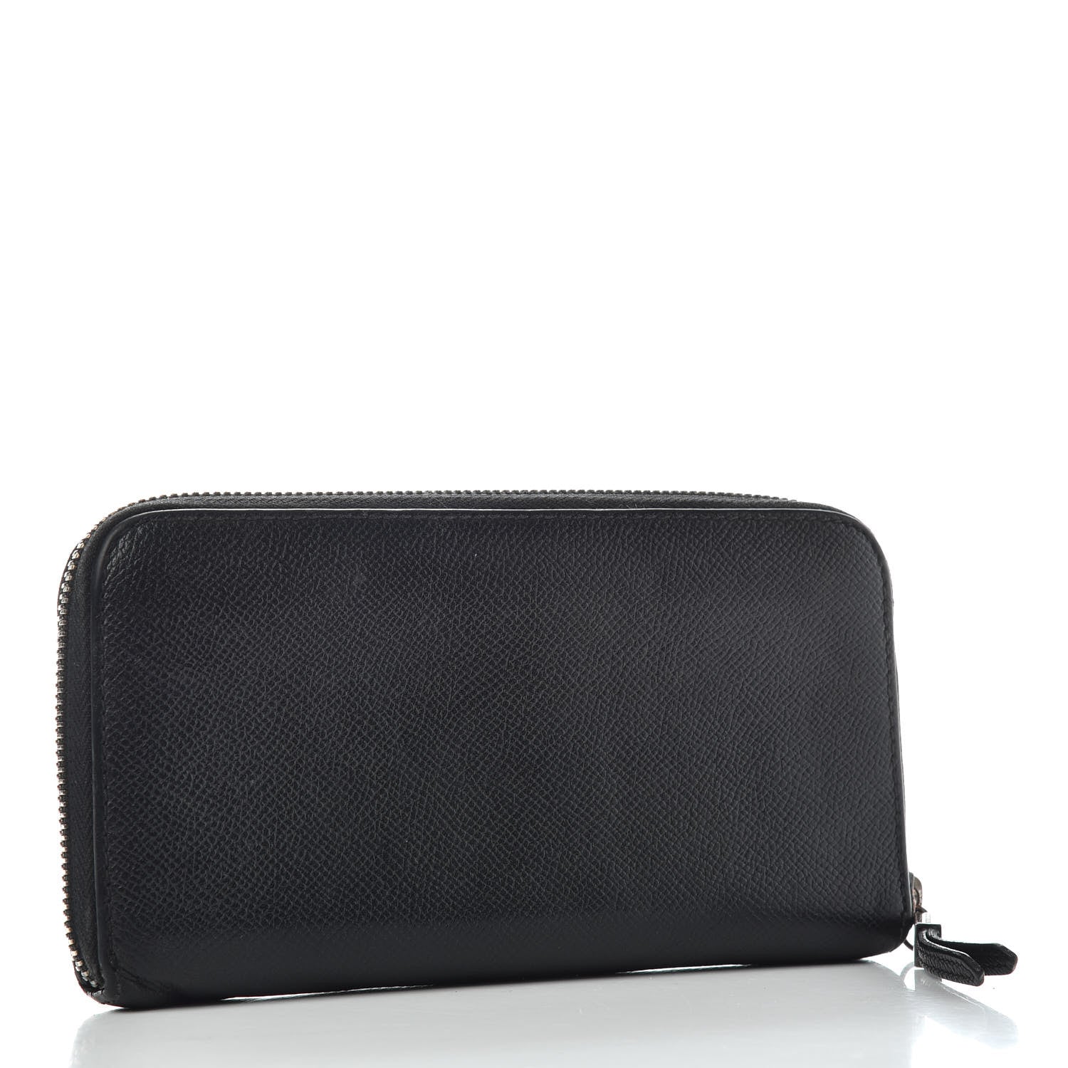 Burberry Calfskin Zip Around Wallet Black 3 of 6