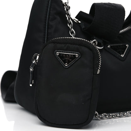Prada Nylon Re-Edition 2005 Shoulder Bag Black 8 of 8