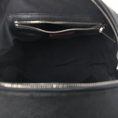 Valentino Garavani Grained Calfskin Rockstud Backpack Black 5 of 10