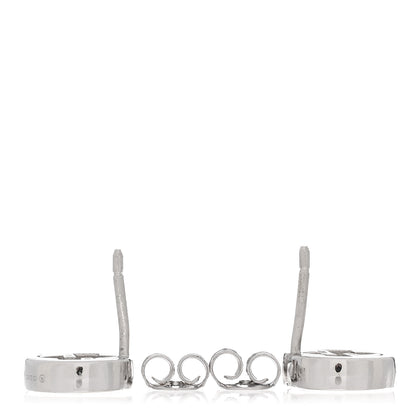Gucci Sterling Silver Interlocking GG Stud Earrings 3 of 4