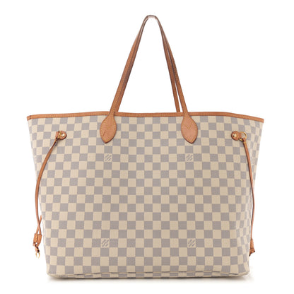 Louis Vuitton Damier Azur Neo Neverfull GM Rose Ballerine 1 of 15