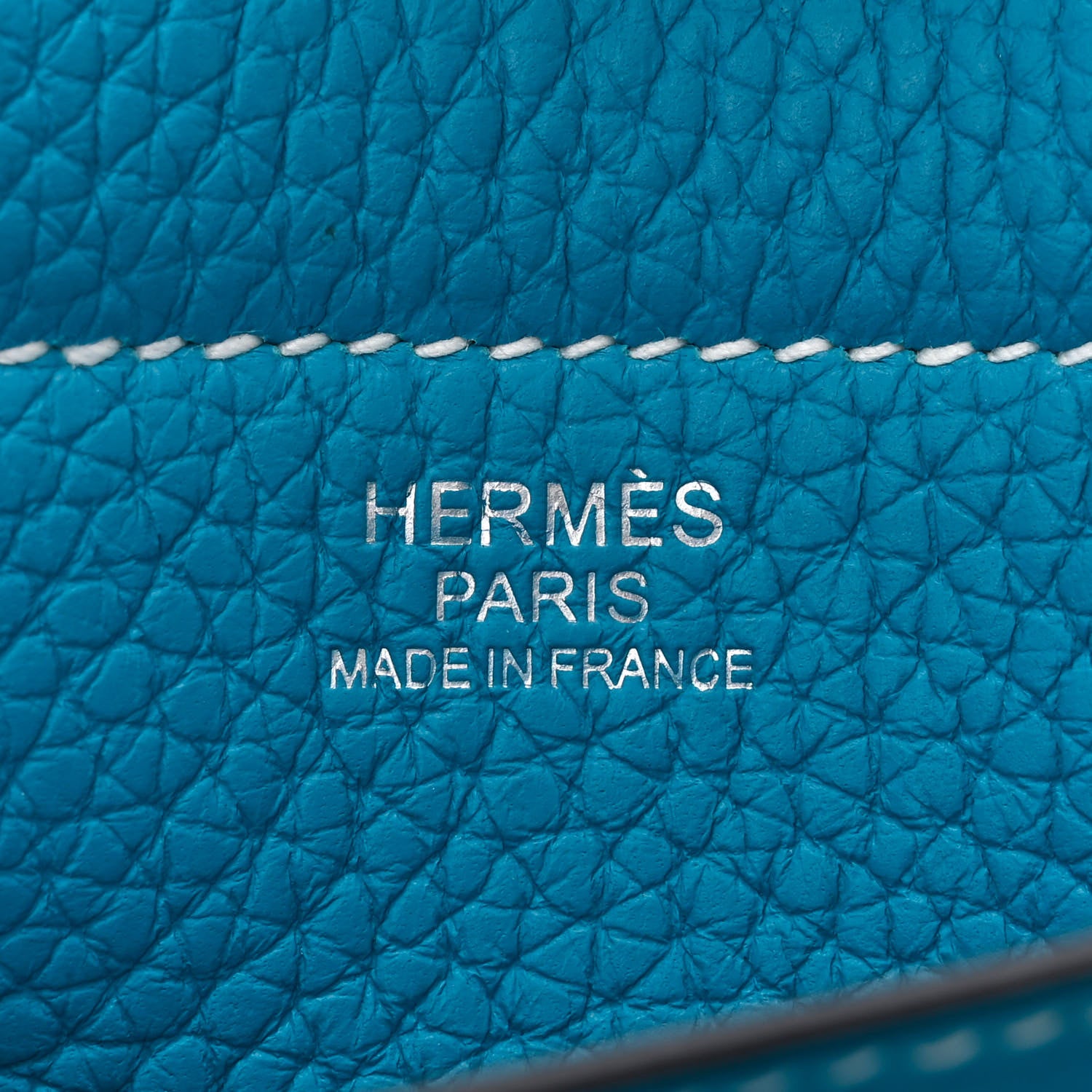 Hermes Taurillon Clemence Cabasellier 31 Bleu Frida 6 of 10