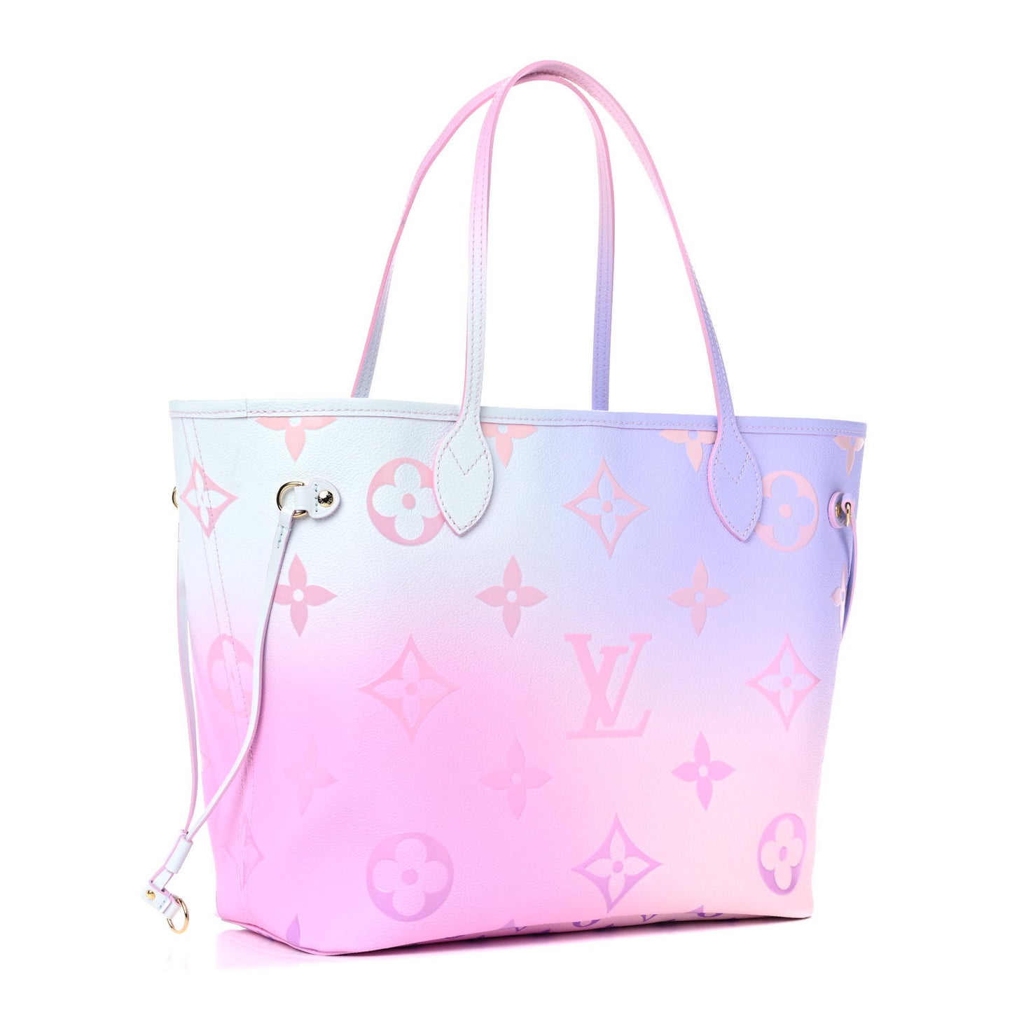 Monogram Giant Spring In The City Neverfull MM Sunrise Pastel