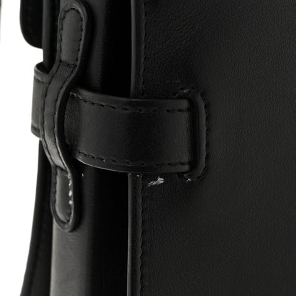 Delvaux Calfskin MM Tempete Satchel Black 12 of 13