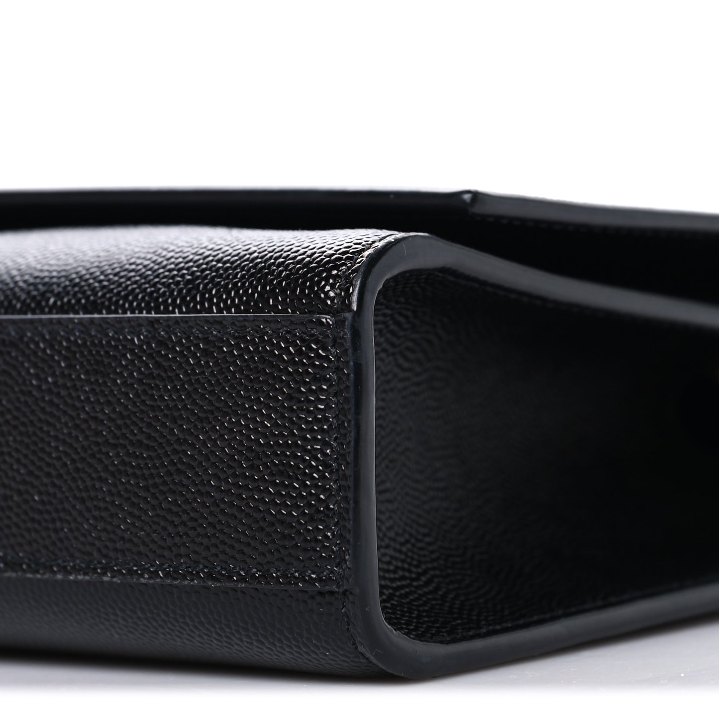 Grain De Poudre Medium Classic Monogram Kate Satchel Black