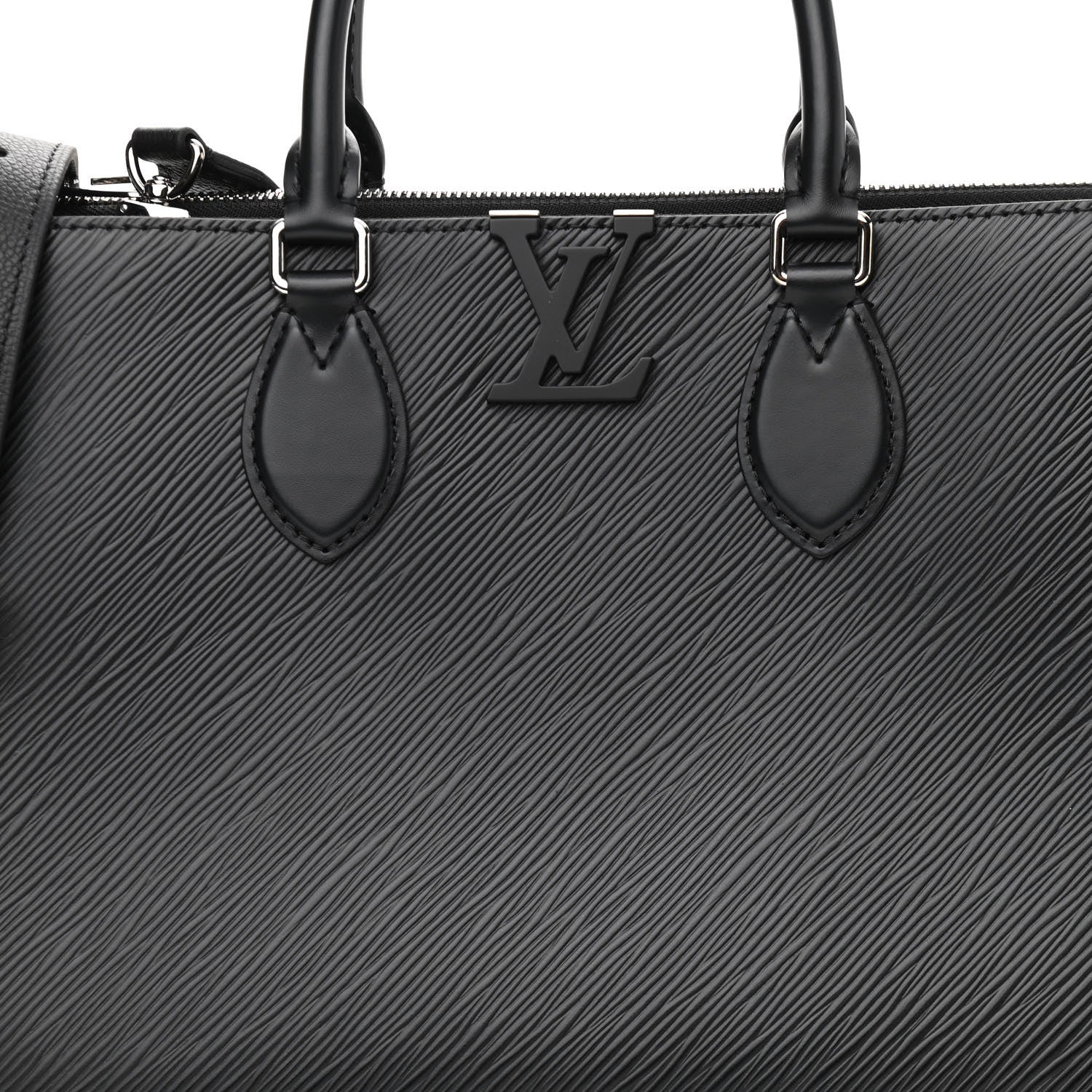 Louis Vuitton Epi Grenelle Tote MM Black 7 of 12
