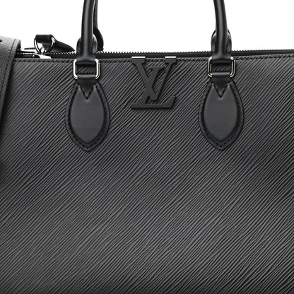 Louis Vuitton Epi Grenelle Tote MM Black 7 of 12