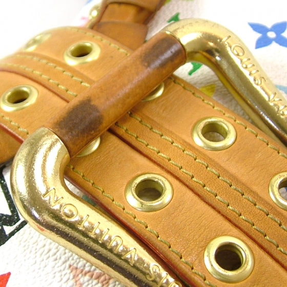 Louis Vuitton Monogram Multicolor Leonor White 8 of 10
