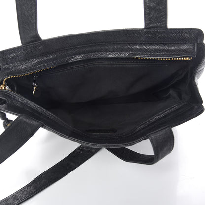 Chanel Caviar Quilted Flap Shoulder Bag Black 5 of 14