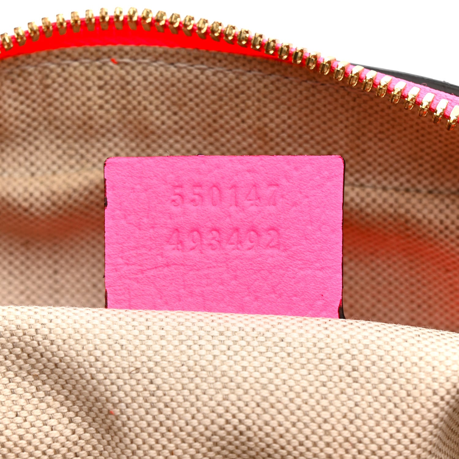Gucci Canvas Flora Floral Shoulder Bag White Fuchsia Fluo 24 of 46