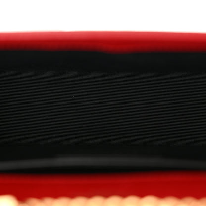 Saint Laurent Grain De Poudre Medium Monogram Kate Satchel Red 11 of 12