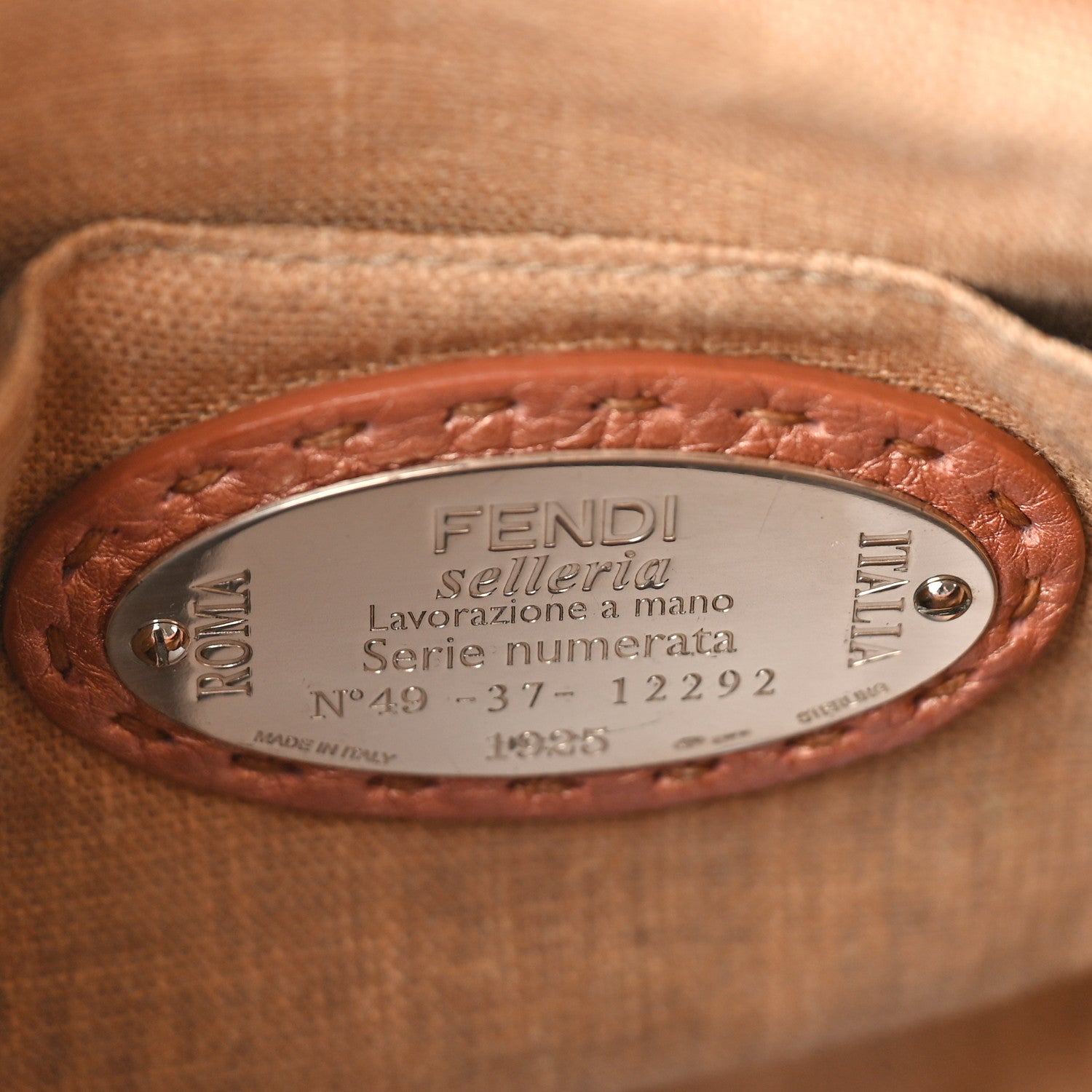 Fendi Cuoio Romano Selleria Crossbody 6 of 12