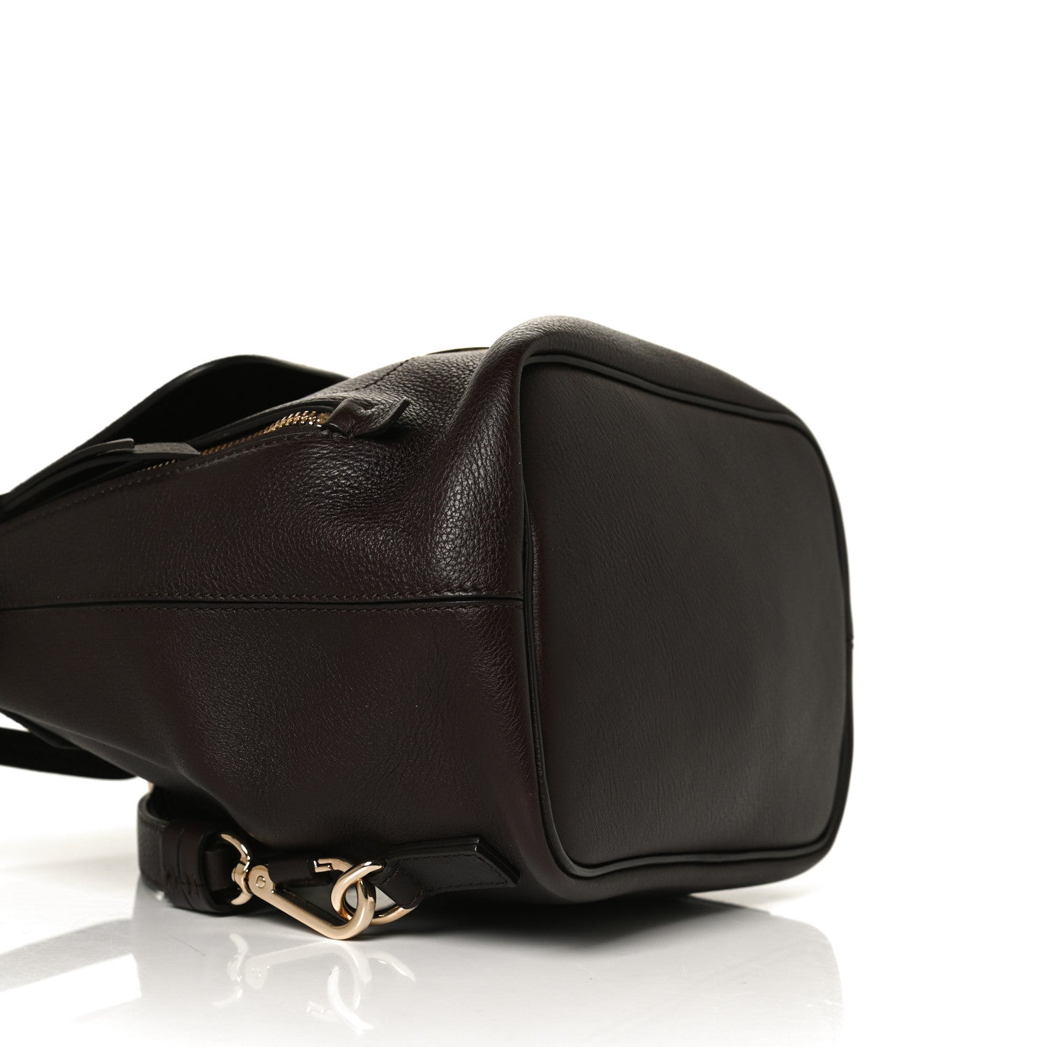 Chloe Suede Calfskin Small Faye Backpack Carbon Brown 10 of 13