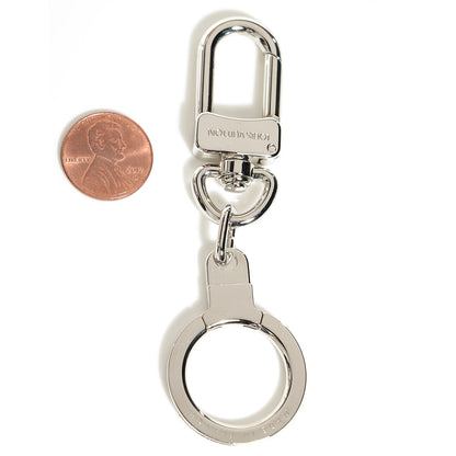 Louis Vuitton Pochette Extender Key Ring Silver 2 of 5
