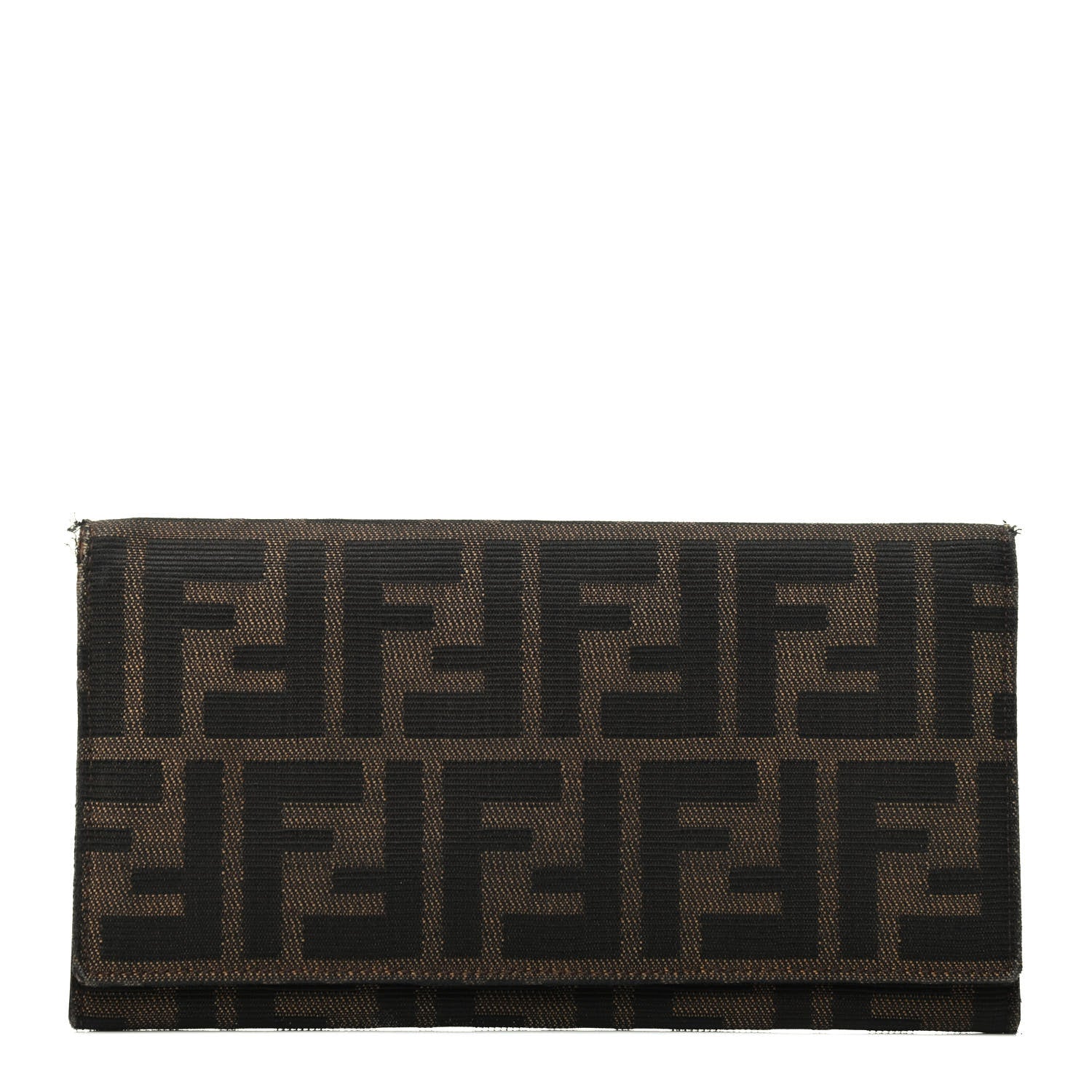 Fendi Zucca Continental Wallet Tobacco 1 of 3