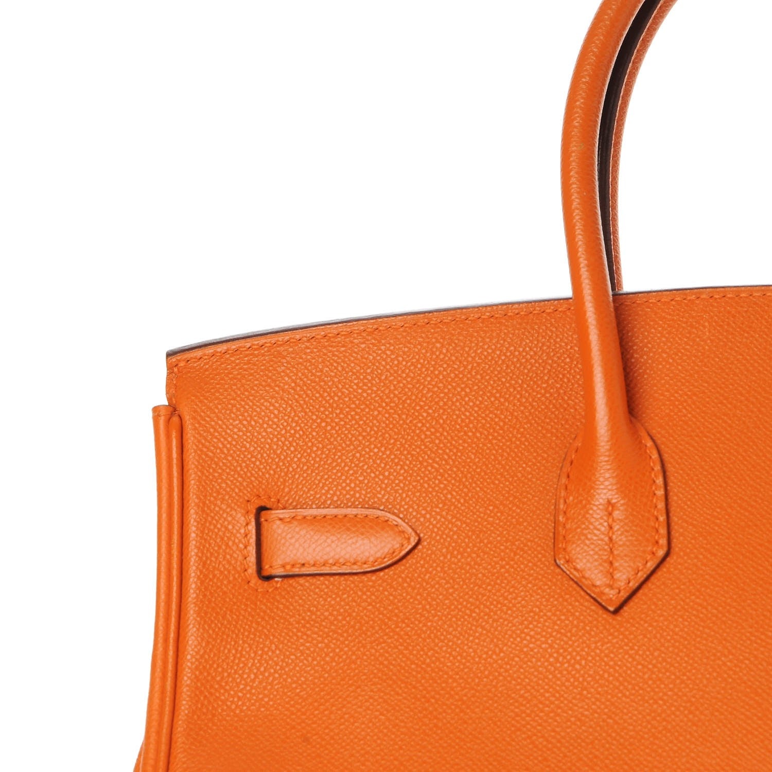 Hermes Epsom Birkin 35 Orange 28 of 34