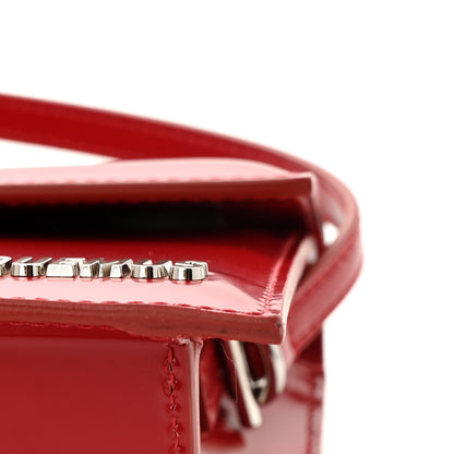 Jacquemus Glazed Calfskin Le Bambino Long Red 10 of 11