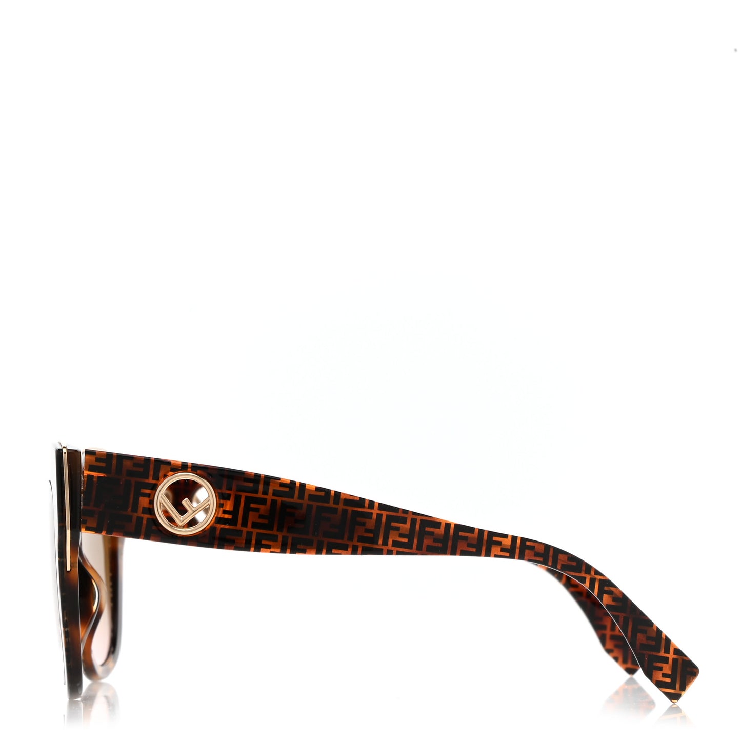 Acetate F is Fendi FF Cat Eye Sunglasses FF 0360/G/S Havana