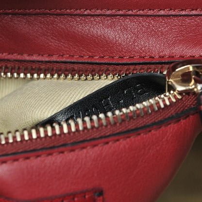 Valentino Garavani Vitello Small Rockstud Tote Scarlet 8 of 10