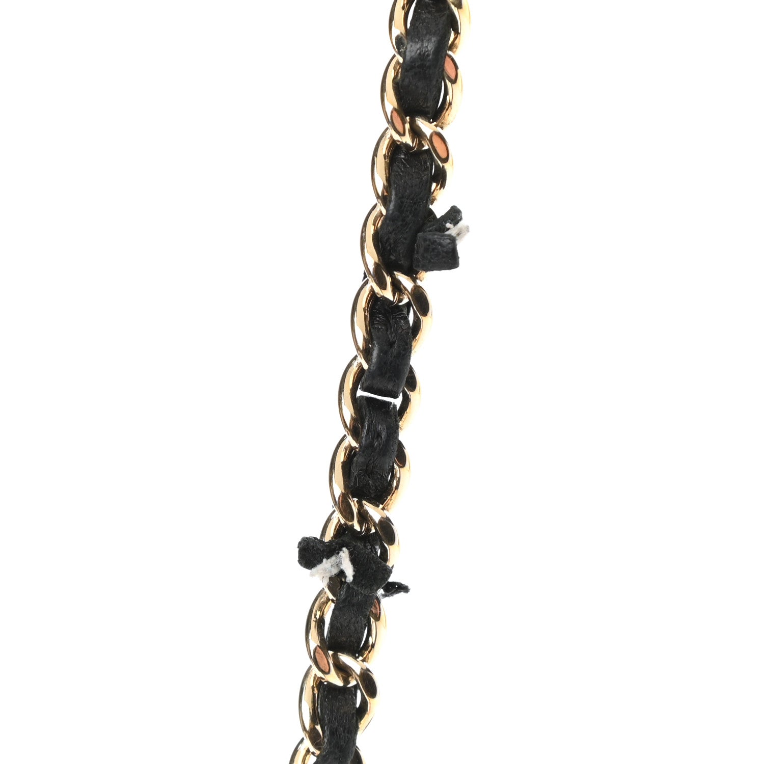 Chanel Lambskin Chocolate Bar Piercing CC Studded Small Chain Flap Bag Black 12 of 12