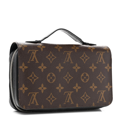 Louis Vuitton Monogram Macassar Zippy XL Wallet 3 of 12