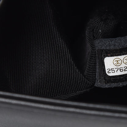 Chanel Calfskin Quilted Medium Boy Flap Black 6 of 10