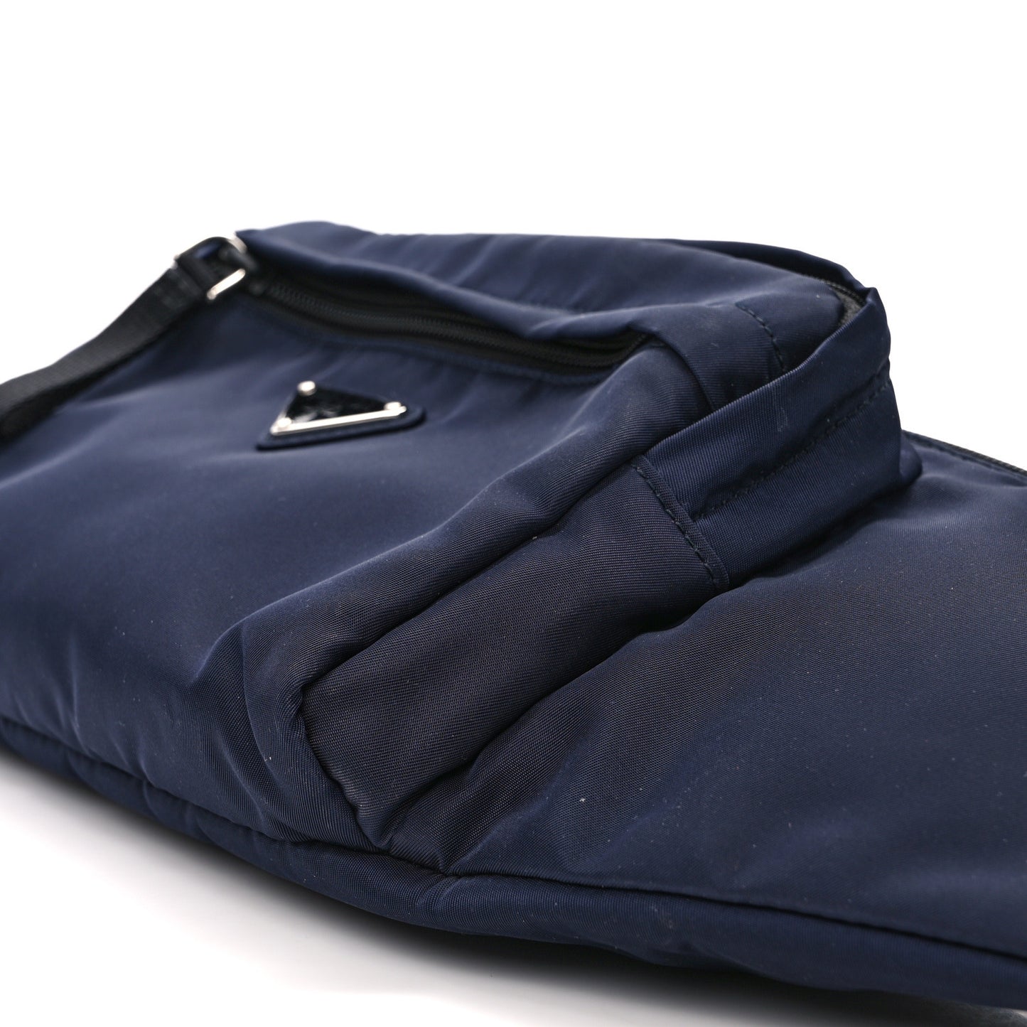 Tessuto Nylon Montagna Belt Bag Blue