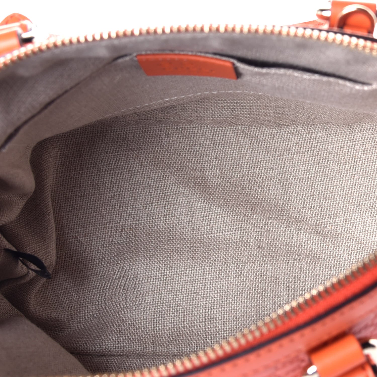 Gucci Microguccissima Mini Dome Bag Sun Orange 6 of 10