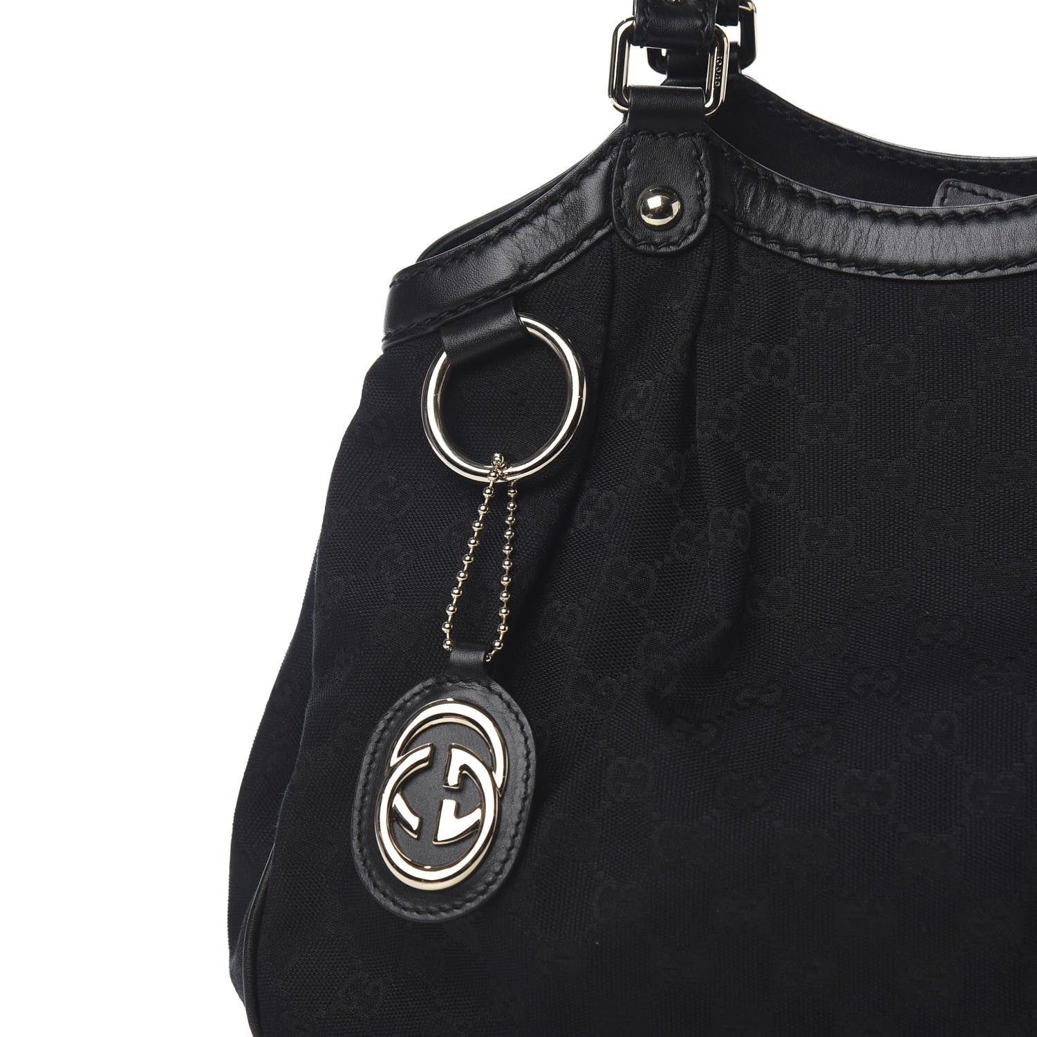 Gucci Monogram Medium Sukey Black 9 of 9