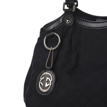 Gucci Monogram Medium Sukey Black 9 of 9