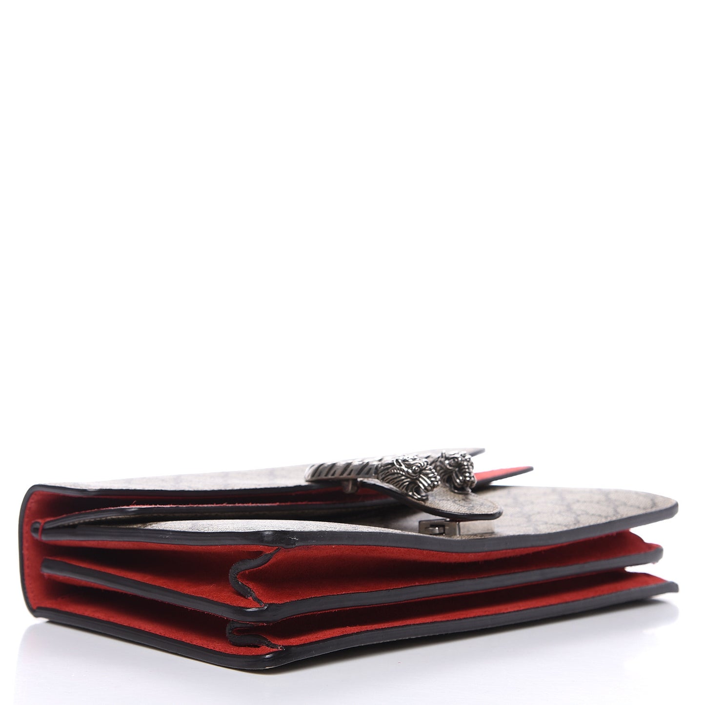 GG Supreme Monogram Small Dionysus Shoulder Bag Red