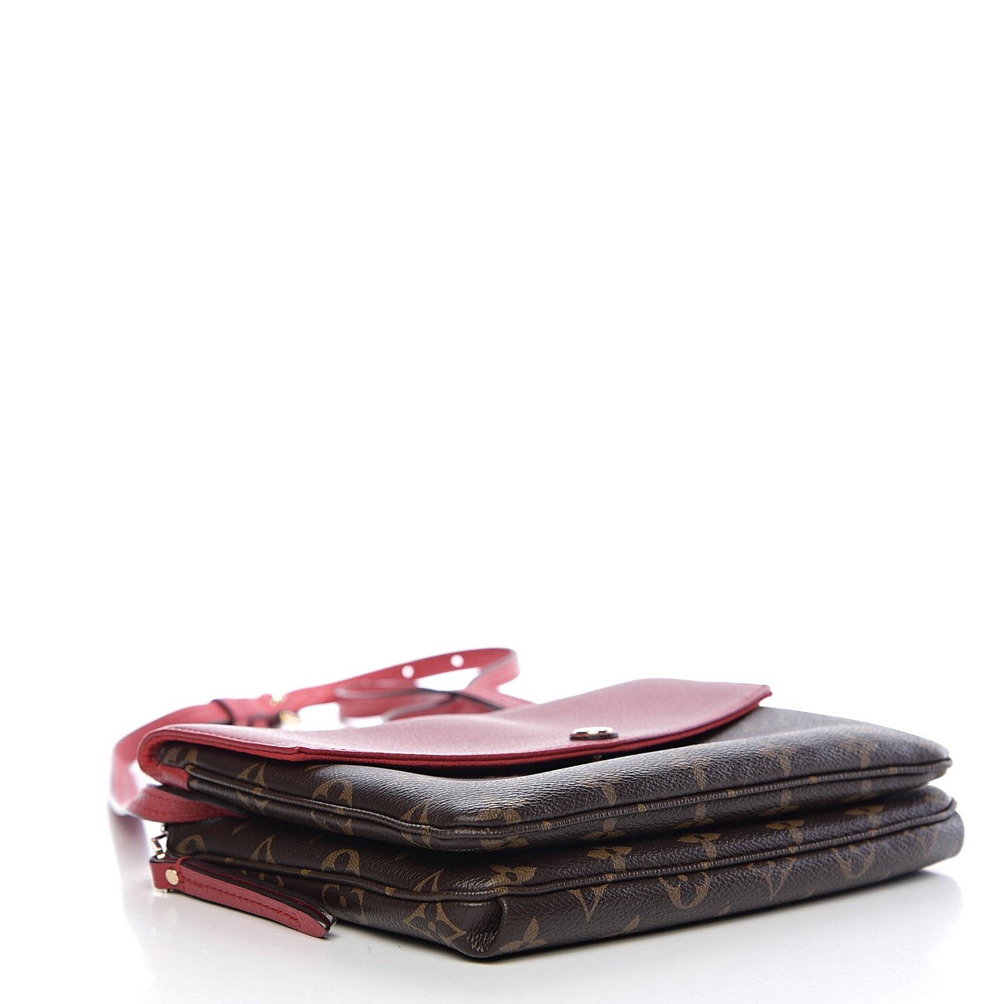 Monogram Twice Pochette Cherry
